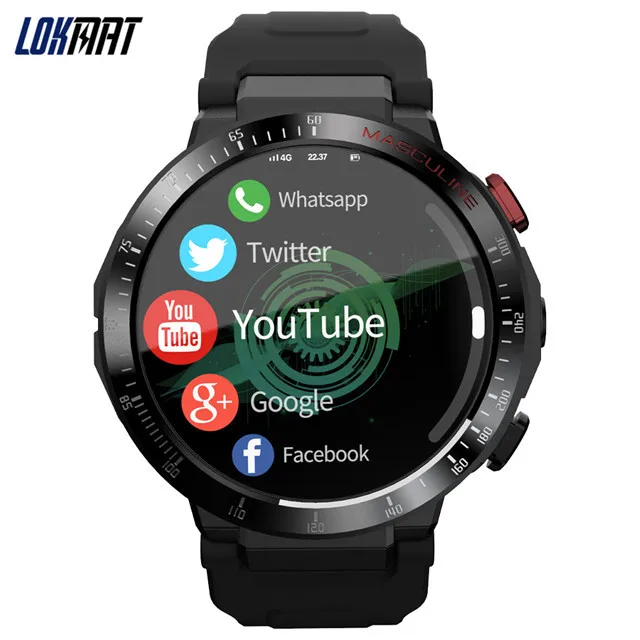 

Fashion alloy smart watch ladies men's electronic sports 4g full netcom 800W pixels 1.6 inch large round screen