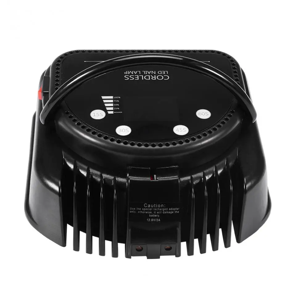 Беспроводная сушилка для светодиодная УФ-лампа ногтей 64 Вт сушки инструменты