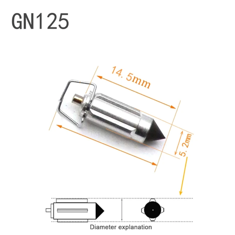 

4 Pcs Carburetor Valv-e Needles Repair Part For PZ26 PZ27 PZ30 PZ19 CG125 GY6 Q1JB