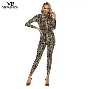 Модные уличные охотничьи боди VIP с 3D камуфляжным принтом, карнавальные охотничьи костюмы, косплей, костюм гилли, костюмы на Хэллоуин