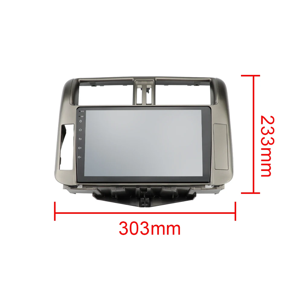 2din Android 9 0 автомобильное радио GPS автомобильный DVD мультимедийный плеер для Toyota Land