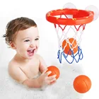 Баскетбольный обруч, игрушка для ванной, набор присосок для детей, интересный спортивный комплект для детей для развития мальчика