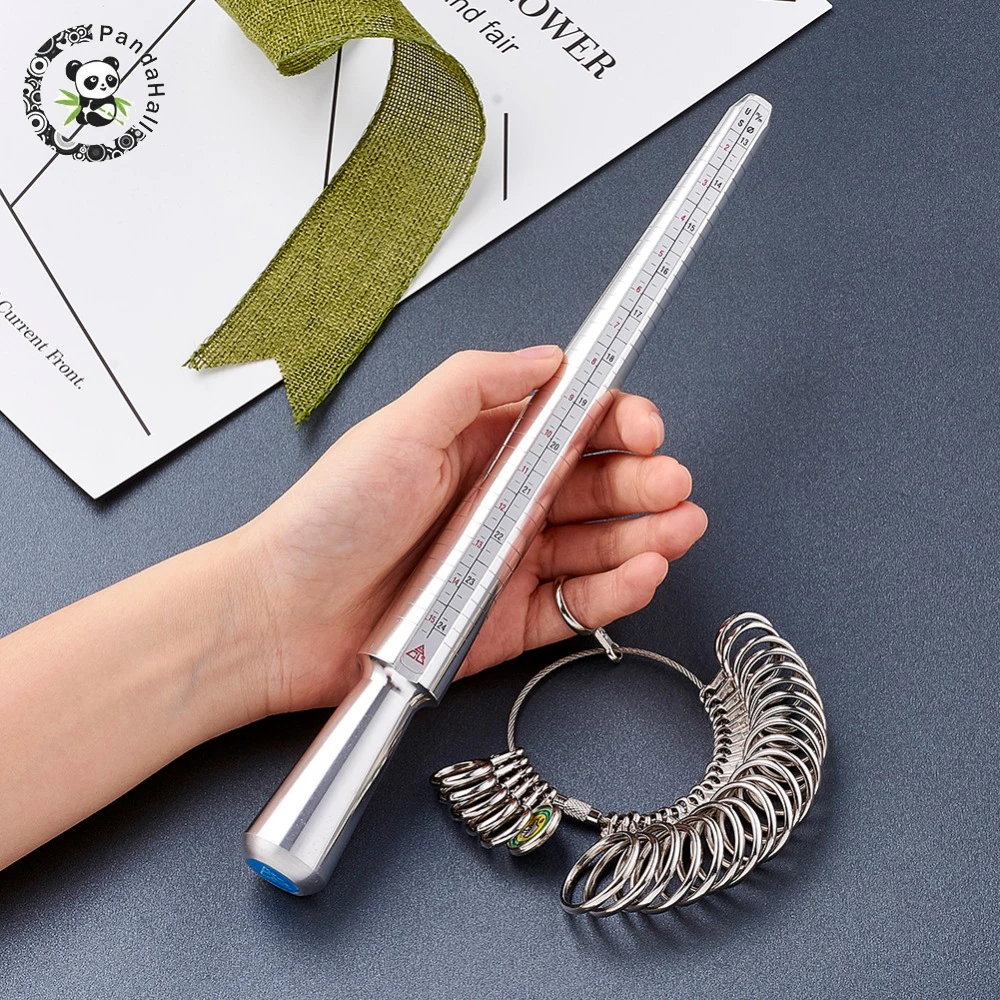 Набор инструментов для измерения ювелирных изделий палочки размера кольца