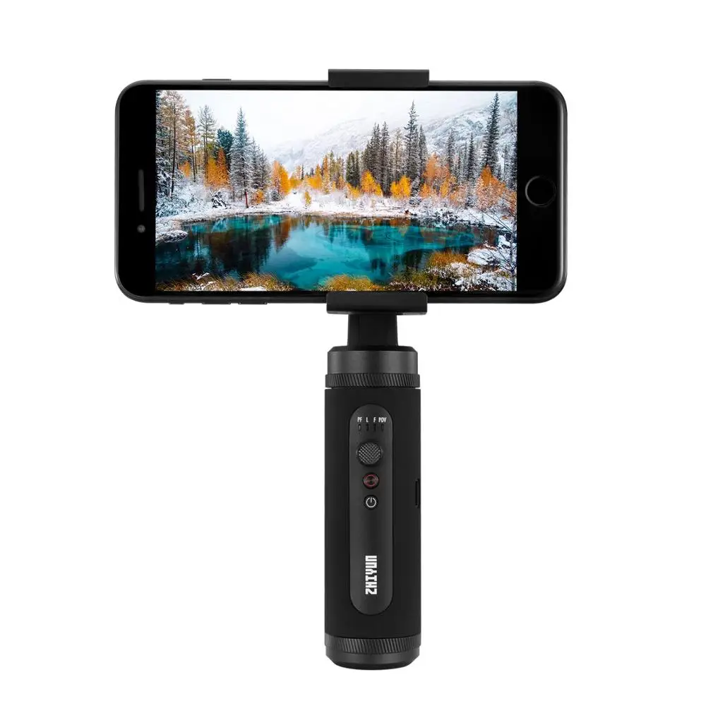 Zhiyun Smooth Q гладкой Q2 3-осевой ручной шарнирный стабилизатор для камеры для iPhone Xs 8Plus 6plus samsung Galaxy смартфон