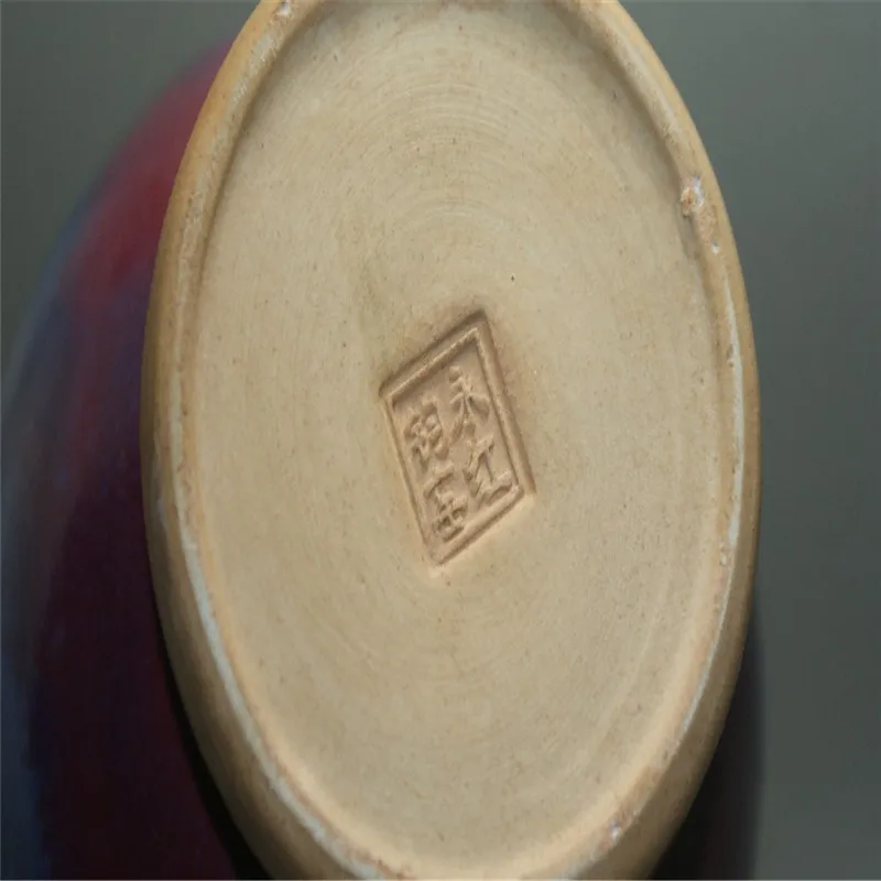 Китайский античный взломать печь для обжига глазури фарфоровая ваза под старину