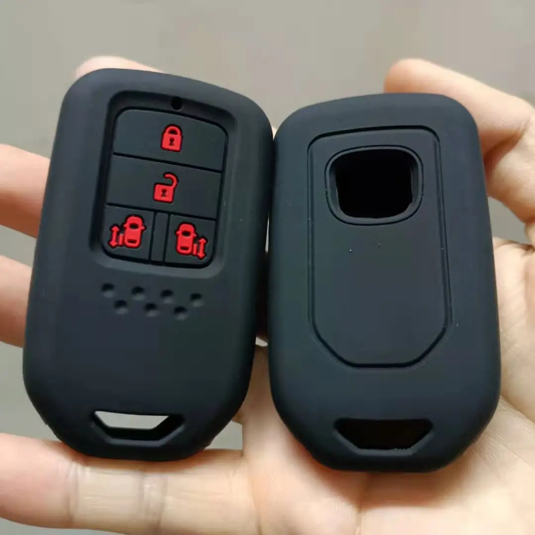 Чехол для брелка с ключом защитный силиконовый бесключевого доступа куртка Honda