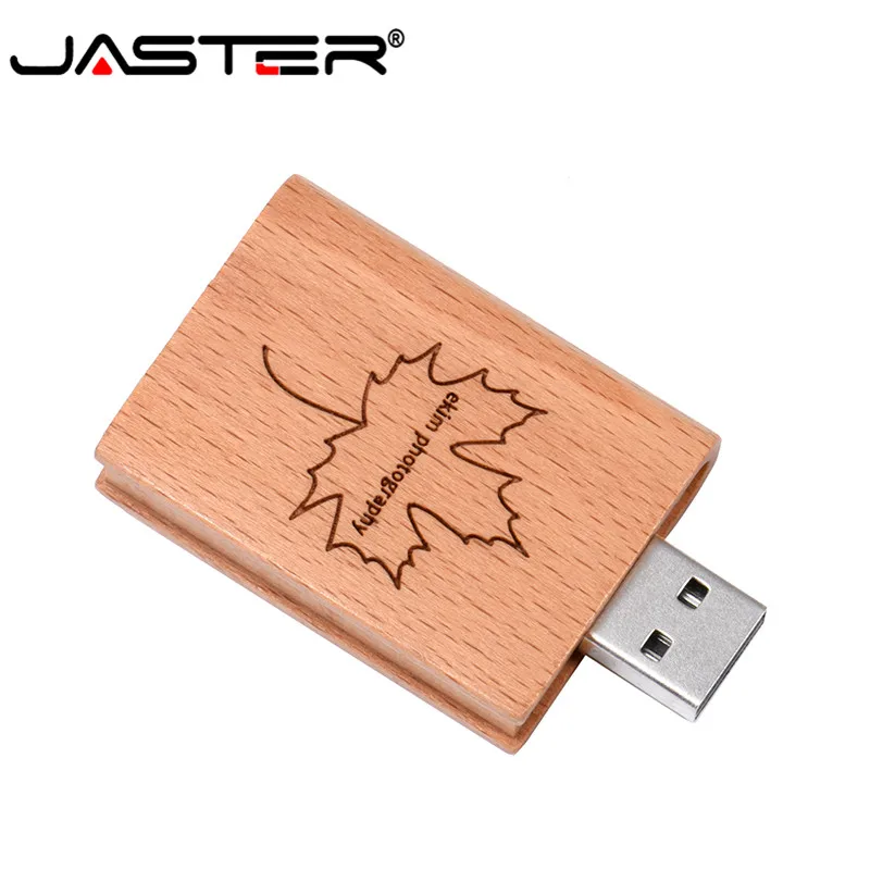 USB флеш накопитель JASTER деревянный 4/8/16/32/64 ГБ|USB флэш-накопители| |