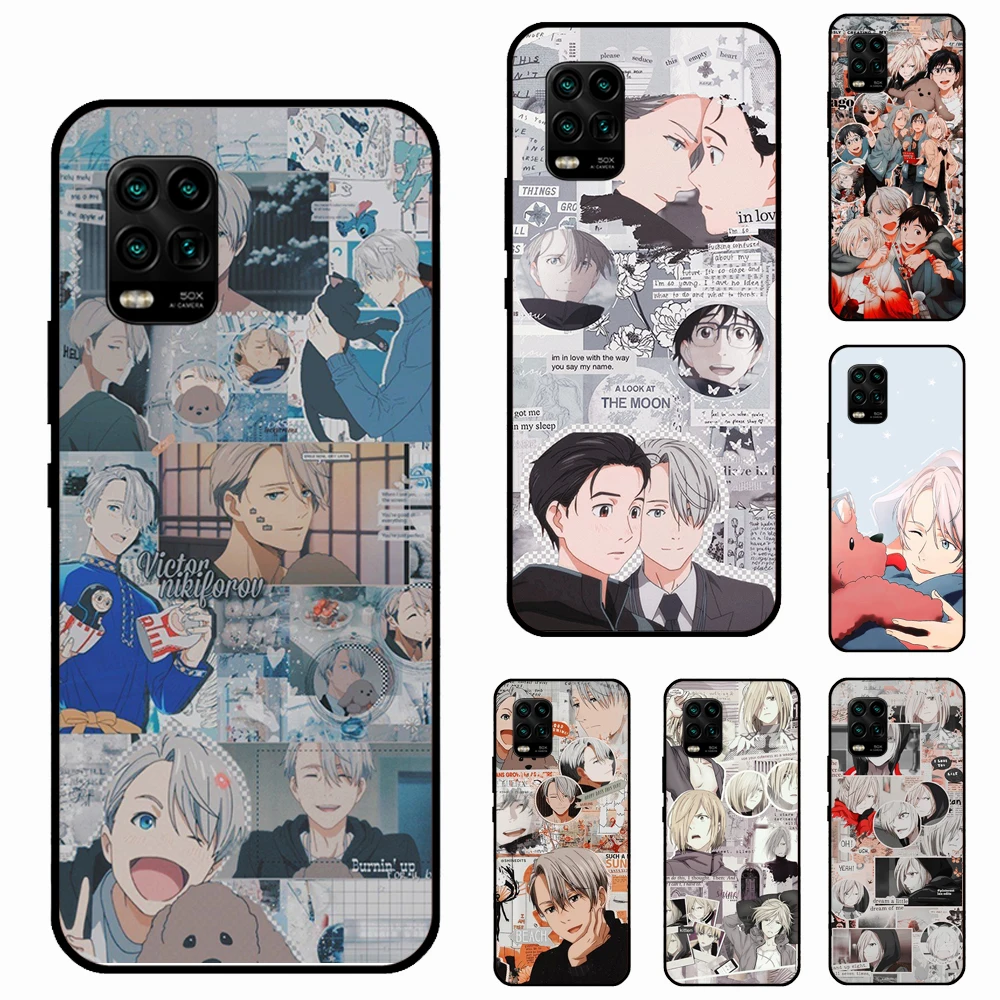 Yuri on Ice эстетика для POCO X3 F1 F2 F3 M3 Pro Чехол Xiaomi Mi 10T Note 10 Lite 8 9 11 Ультра чехол|Бамперы| |