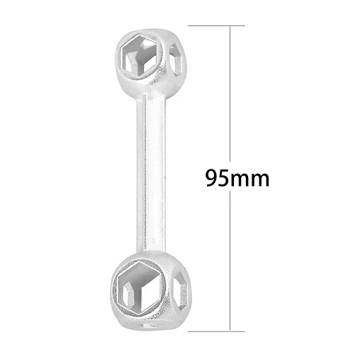 B 48 in 1 Socket Wrench Rotary Spanner Work with Spline Bolts Car Repair Tool - Color: B