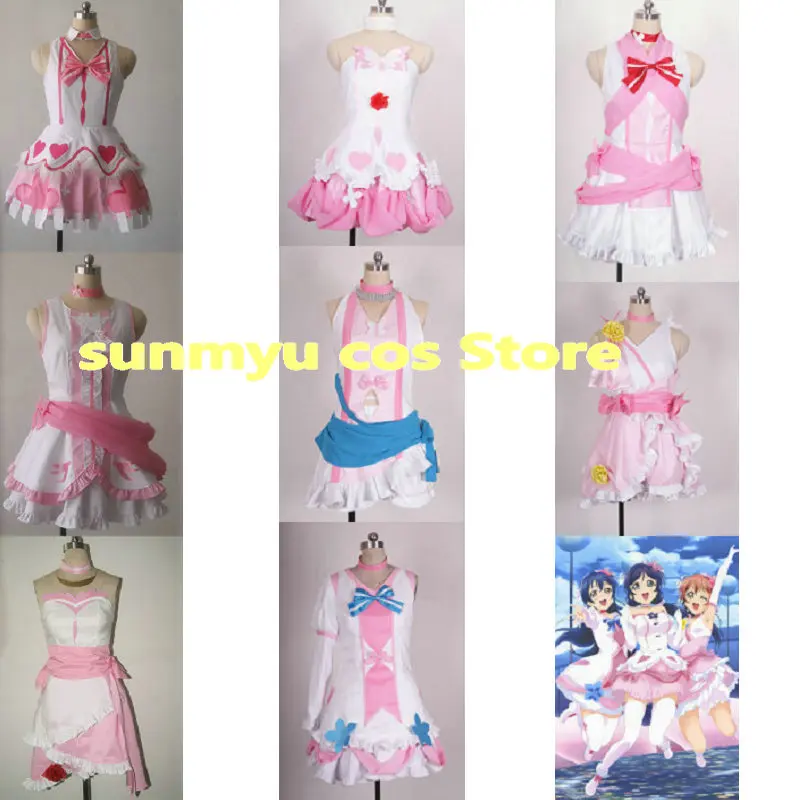 Love Live! Костюм для косплея всех участников Bokutachi wa Hitotsu no Hikari Индивидуальный размер