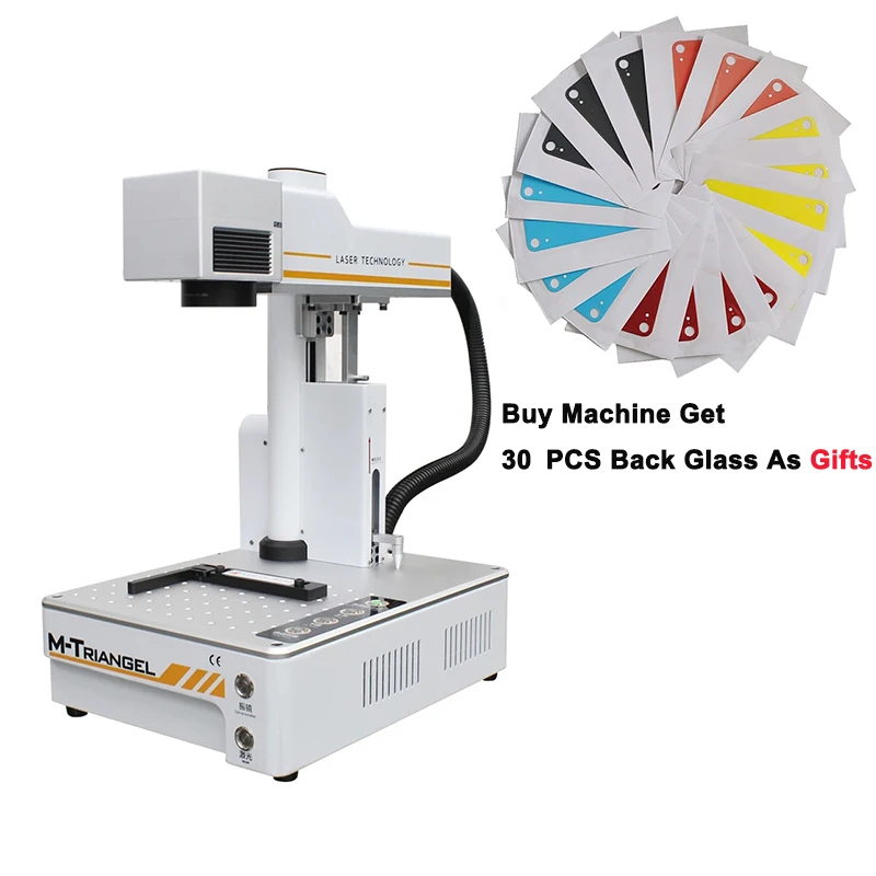 

Auto Focus iPhone Back Glass Laser Removing Machine MG ones /PG Ones /Mi One /Z One Frame Separator with Engraving Printer