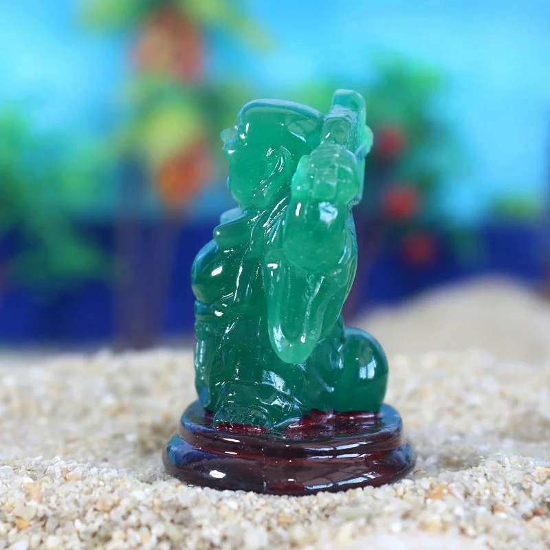 Maitreya сумка Будды домашнее украшение из смолы для кукол | Дом и сад