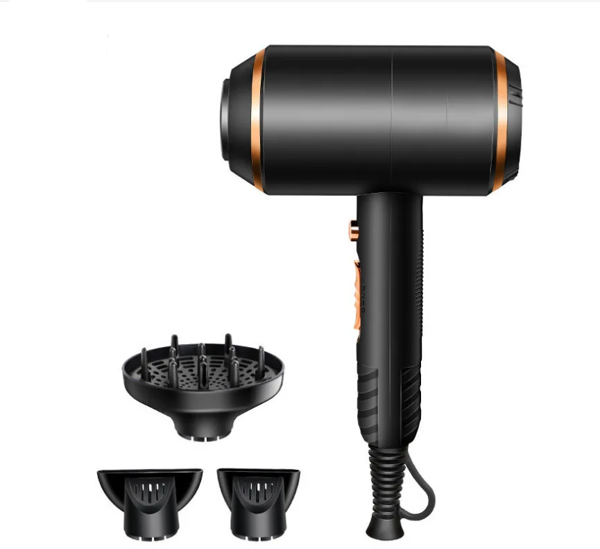 Фен для волос с керамическим турмалином 2 концентратора диффузор|Фены волос| |