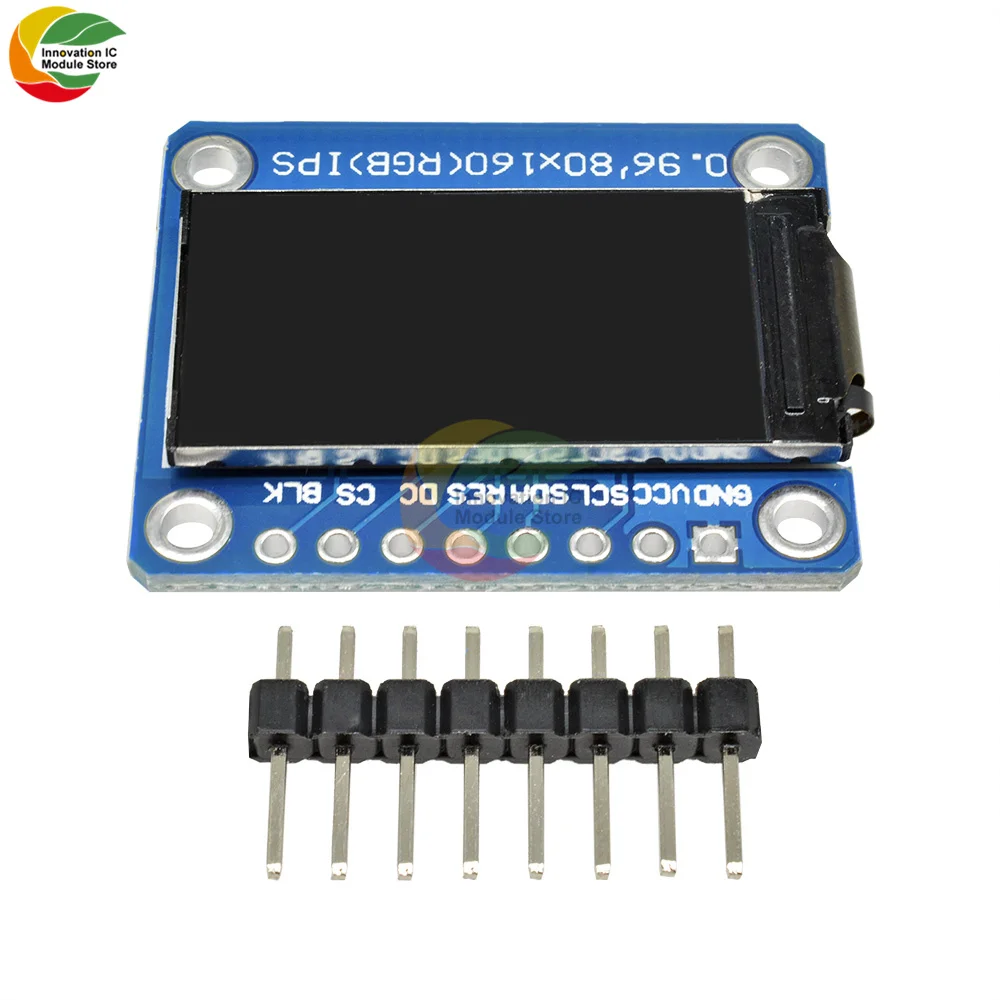 Полноцветный модуль ЖК-дисплея 80X16 0 IPS 96 дюйма HD 65K ЖК-дисплей драйвер ST7735 80*160 3 В