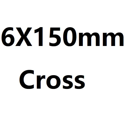 6x150mm Cross 1 шт., набор отверток с изоляцией 1000 В, крестовая шлицевая CR-V, противоскользящая отвертка, инструменты для ремонта дома, Набор отверток для самостоятельной сборки - Цвет: 6x150mm Cross
