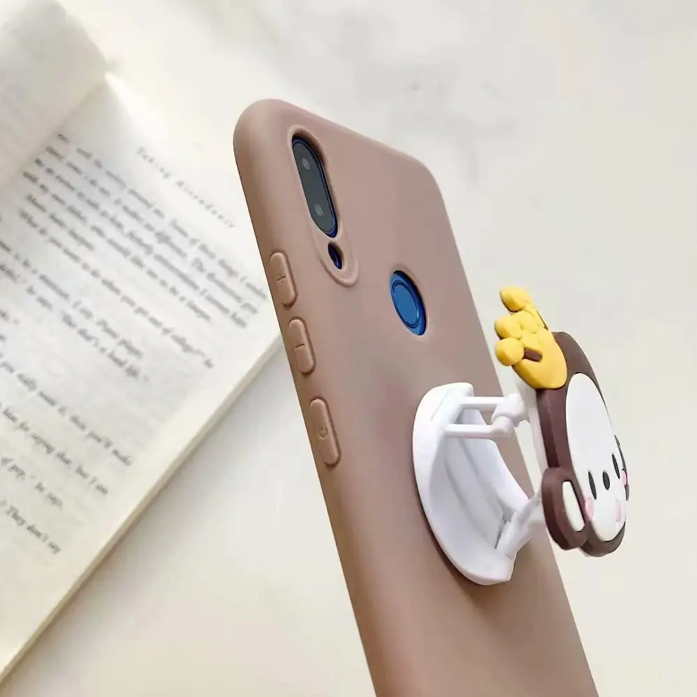 Чехол для телефона xiaomi redmi note7 note8 note5 note6 6a 4a 4x 5a K20 Pro 3D мультяшный складной