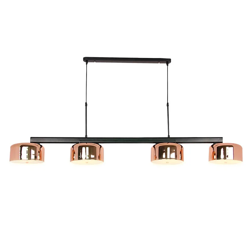 

Modern minimalist restaurant chandelier bar counter corridor lighting bedroom Nordic strip light dining table chandelier