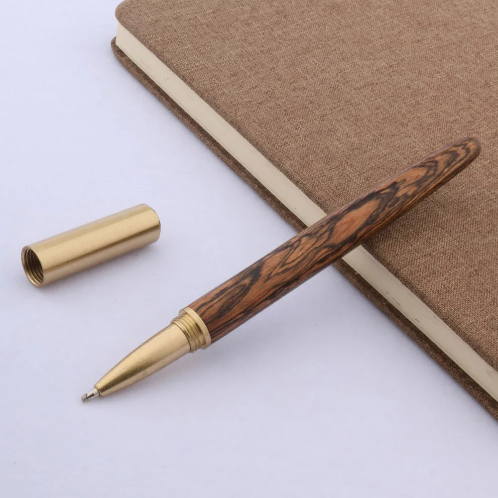 

Шариковая ручка Chouxiongluwei медная деревянная 0,7 мм