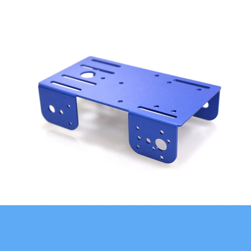 Металлическая панель для автомобильного шасси Smart Robot Tank 135*75*35 мм плата из