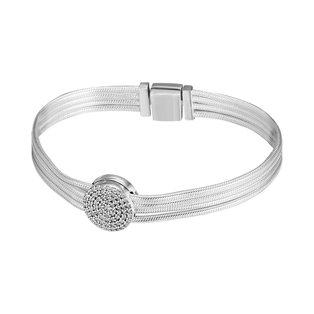 Reflexions мульти змеиная цепочка браслеты для женщин Сделай Сам рефлексивные бусы и