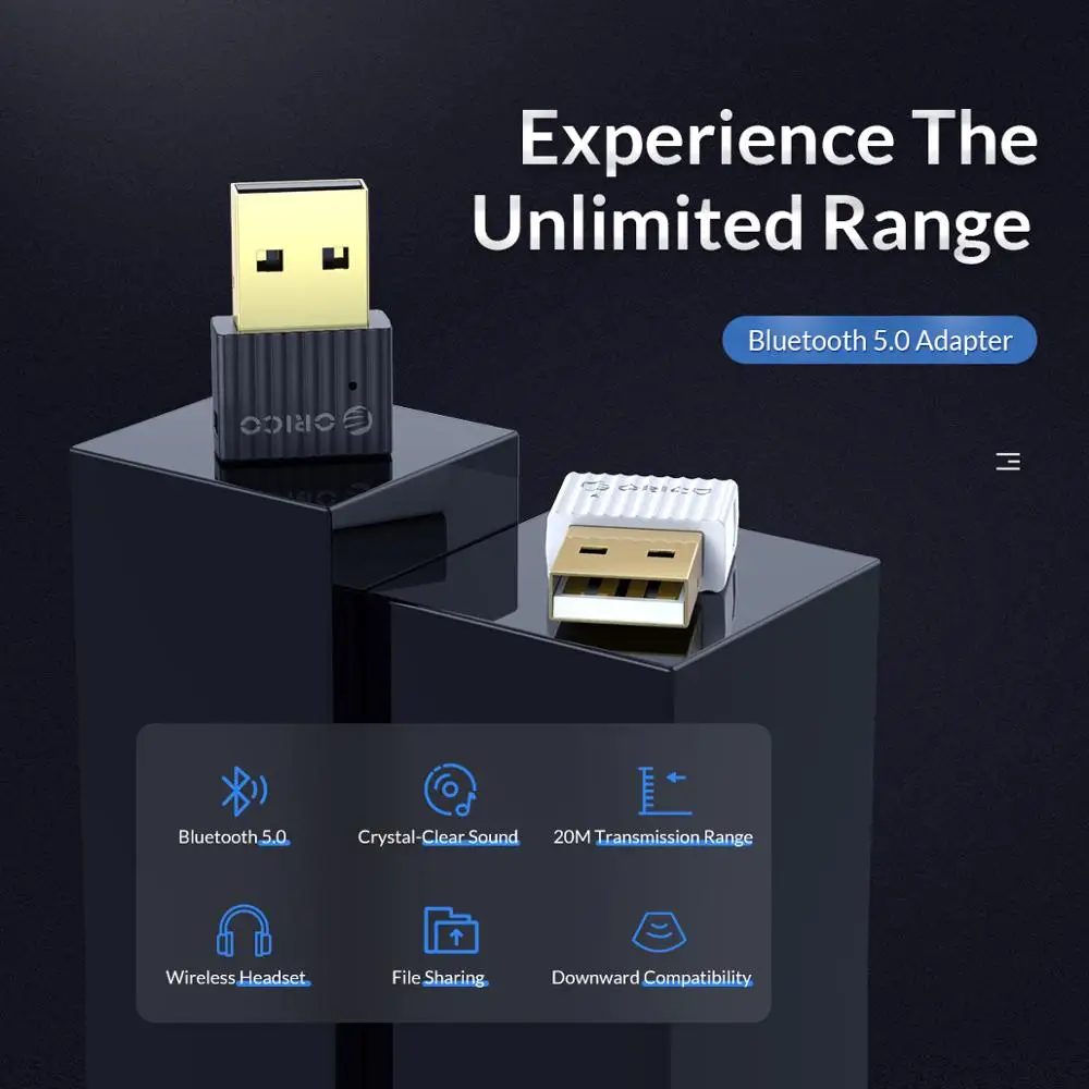 Беспроводной USB Bluetooth адаптер ORICO 5 0 4 для компьютерного динамика мыши музыкальный