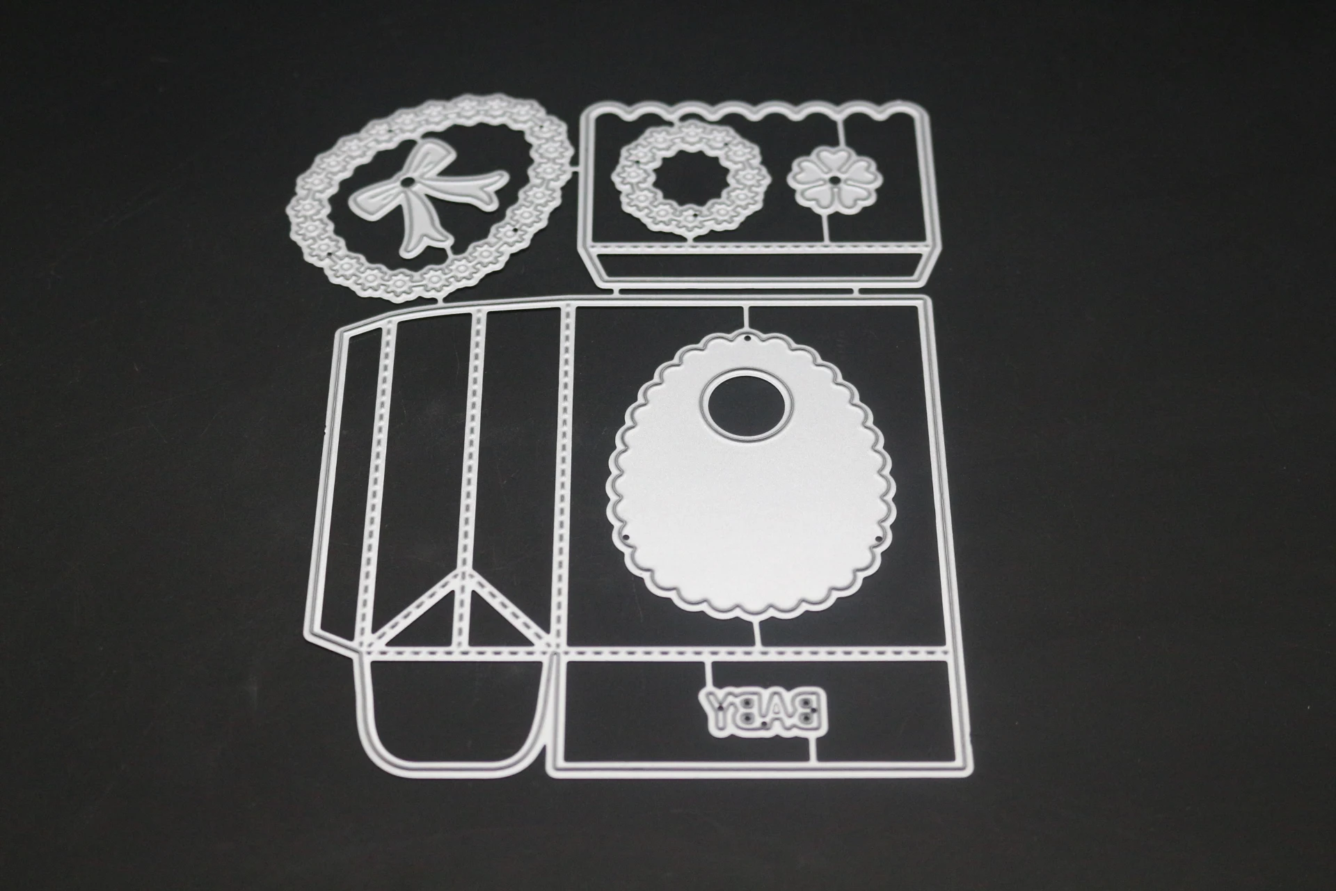 3D bag Scrapbooking candy box cutting die stencil Making Cards Album embossing craft paper metal cut template tool 2019 | Дом и сад