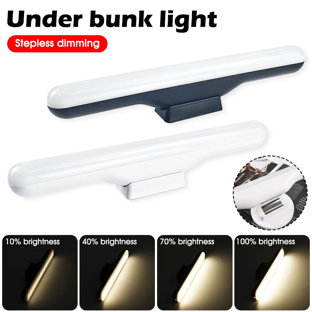 

2021 New Dropship USB Charging LED Table Lamp Hanging Magnetic Night Lights Adjust Brightness Desk Lamp Cabinet Wardrobe Lamp