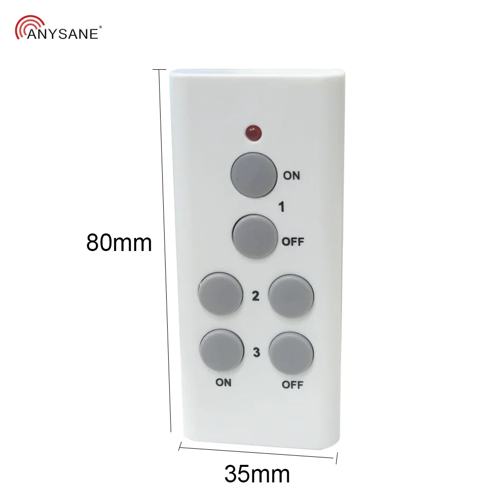 Универсальная штепсельная розетка стандарта США 433 МГц РЧ пульт дистанционного