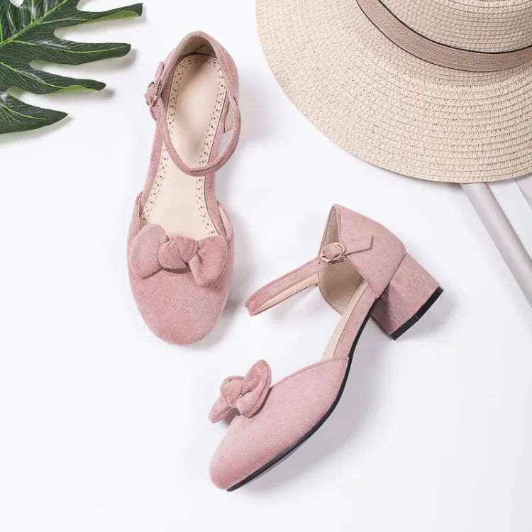 Женские туфли на высоком каблуке лодочки с квадратным носком толстом Большие