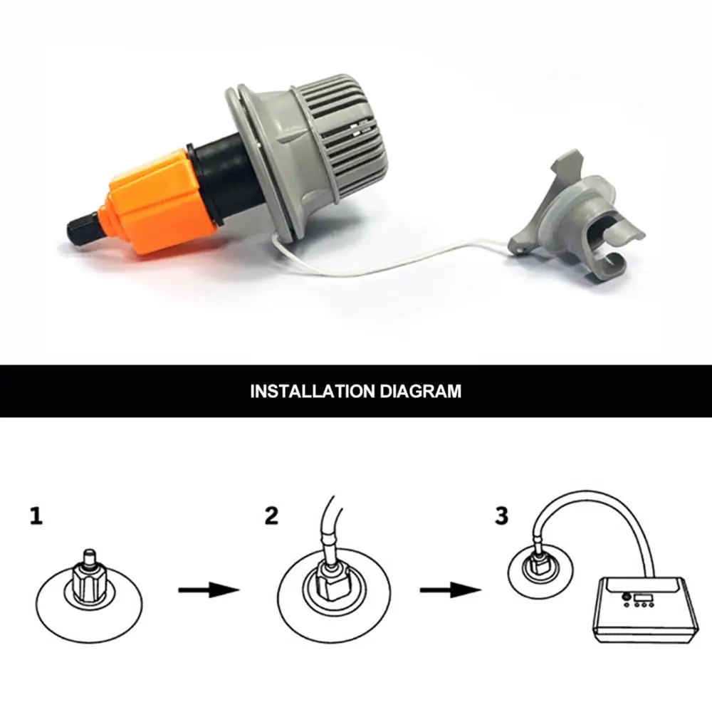 Rowing Surfboard Air Valve Inflatable Adapter Canoe Pump | Спорт и развлечения