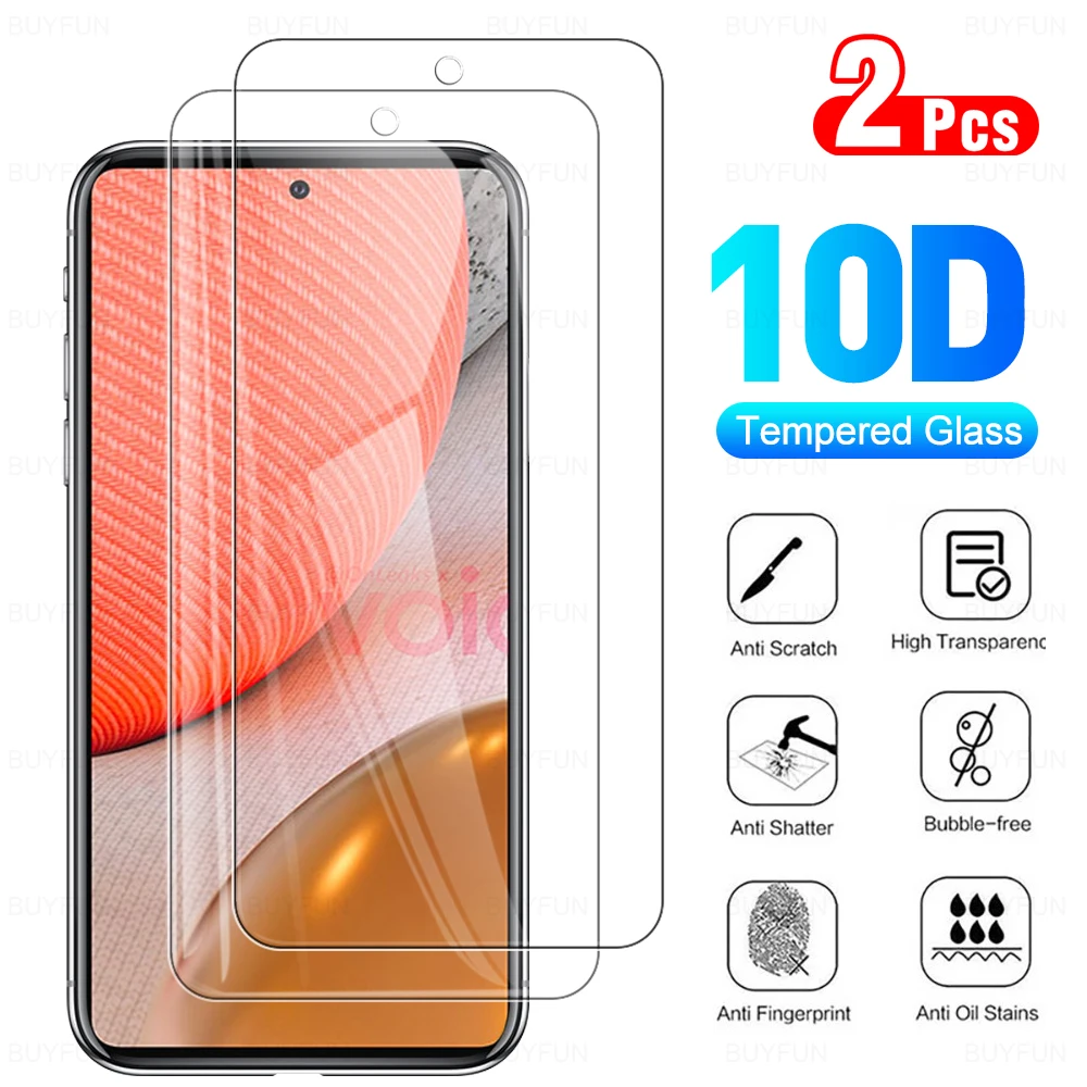 

Защитное стекло с полным покрытием для Samsung Galaxy A72 5G, 2 шт.