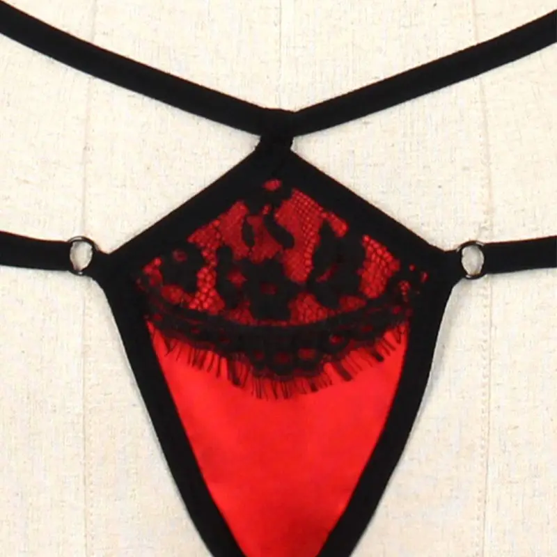 Женский пикантный комплект бикини из 2 предметов яркий цвет кружевное
