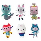 Игрушечный домик Gabbys, подушка, кошка, котенок, Сказочная плюшевая кошка, куклы, набор для кукол Gabbys для детей, рождественские подарки, игровой набор