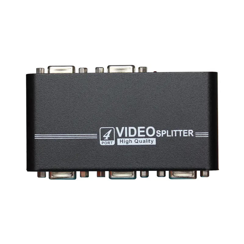 Сплиттер vga AMS V1S4 разветвитель 1 в 4 выхода поддержка портов HD видео для ЖК