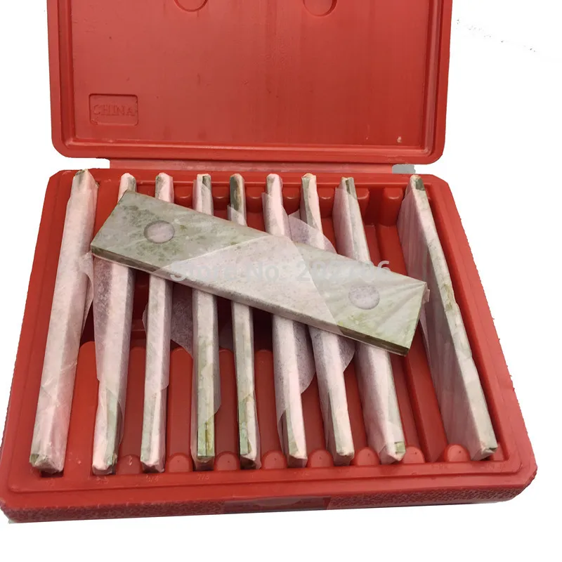 Новейший набор тонких закаленных параллельных брусков машиниста 10 пар