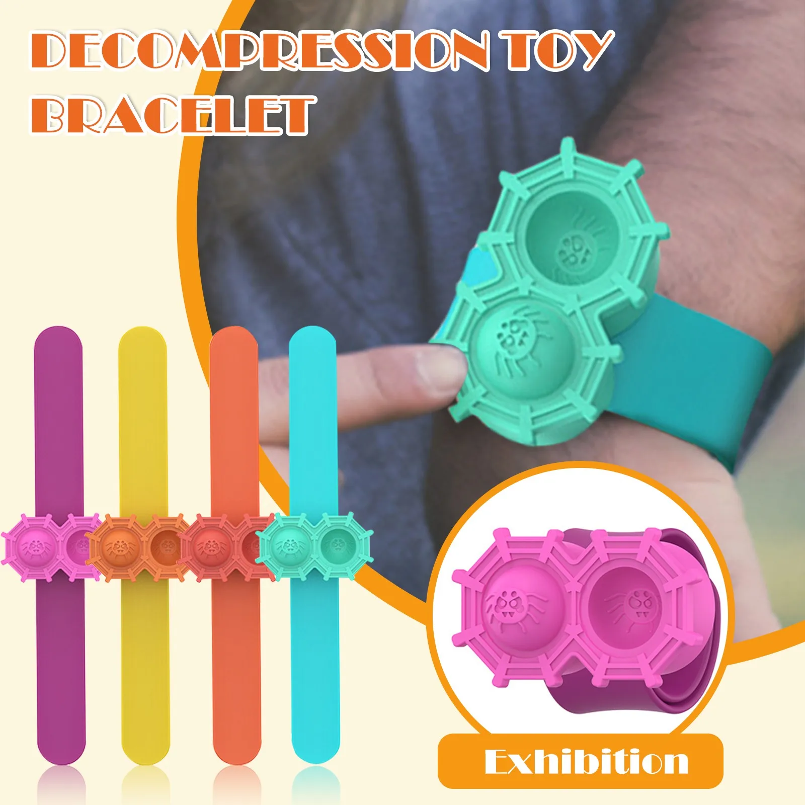 

Silicone Sensory Decompression Desktop Puzzle Decompression Toy Push Fidget Toys Cheap Sensory Relieves Stress Anxiety For Kid