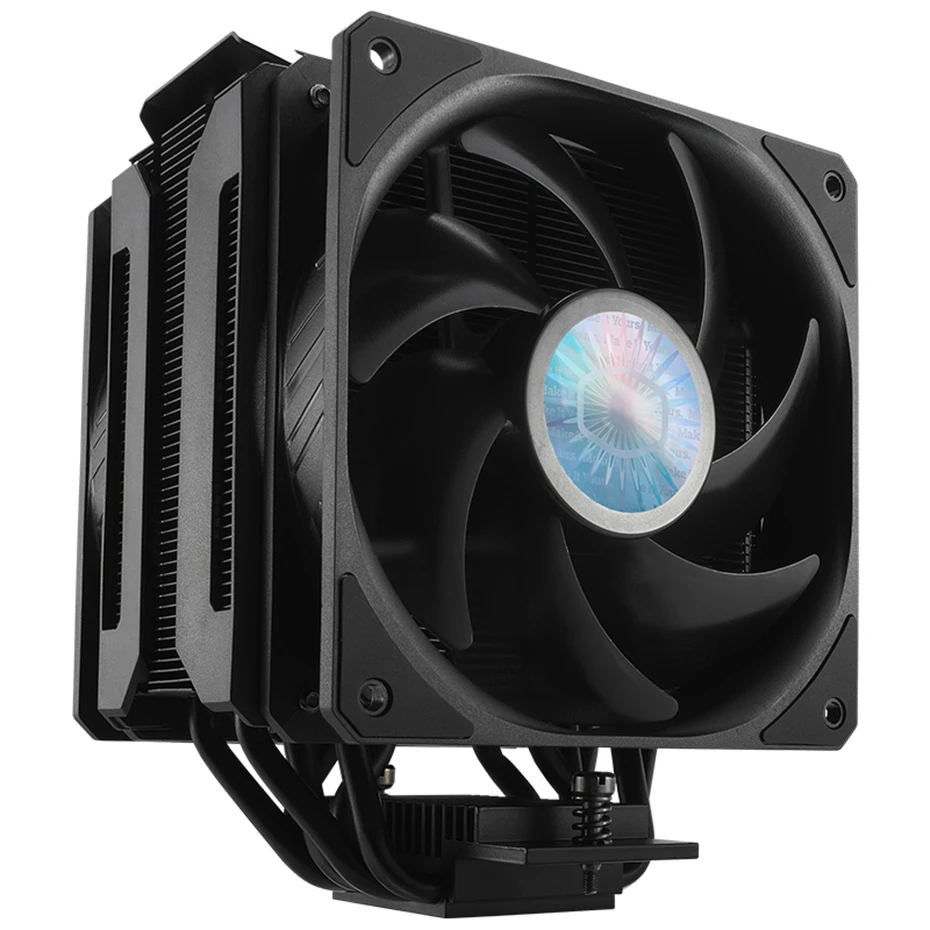 

Cooler Master MASTERAIR T612 STEALTH 6 Heatpipe CPU Cooler Fan with Double SickFlow 120mm Fan For Intel 115x 2011 2066 AMD AM4