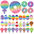 Гаджеты, сенсорные игрушки, обучающие игрушки, большой P p it, Push Pops, расстегивающийся, светится в темноте, для детей и взрослых