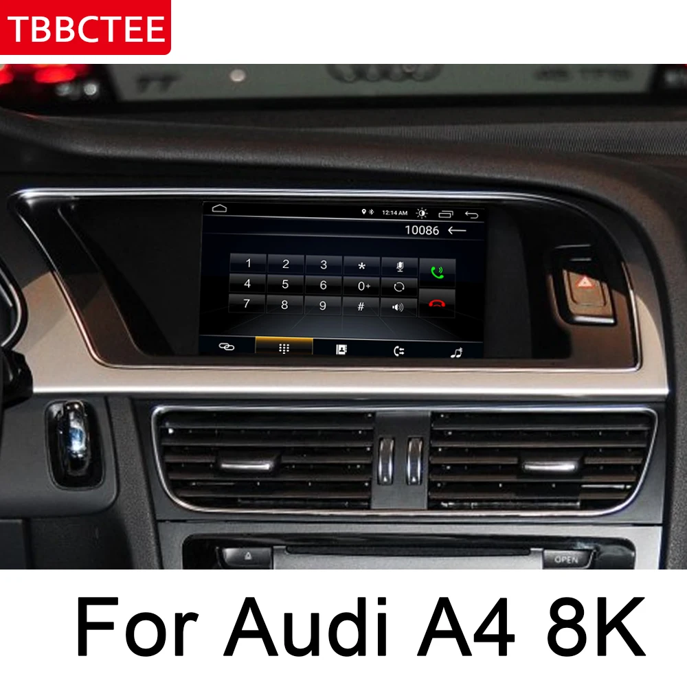 

Для Audi A4 8K 2008 ~ 2016 MMI навигационный мультимедийный плеер ips Android автомобильный DVD gps стерео радио WiFi BT система