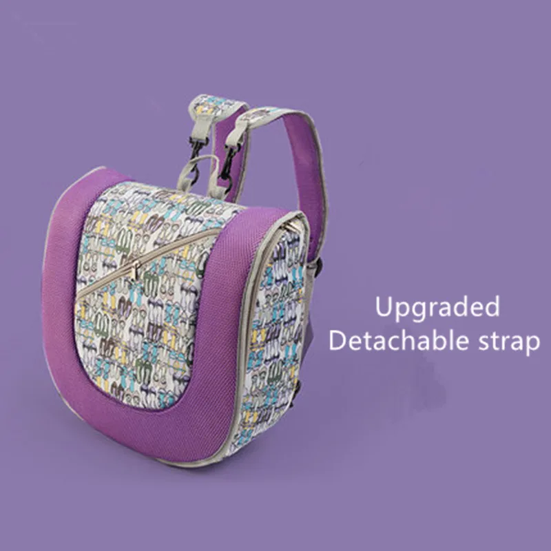 Upgraded Purple Новинка, портативный многофункциональный рюкзак для детской кровати, детская кроватка для новорожденных, детская кроватка для путешествий, детская кроватка для малышей - Цвет: Upgraded Purple