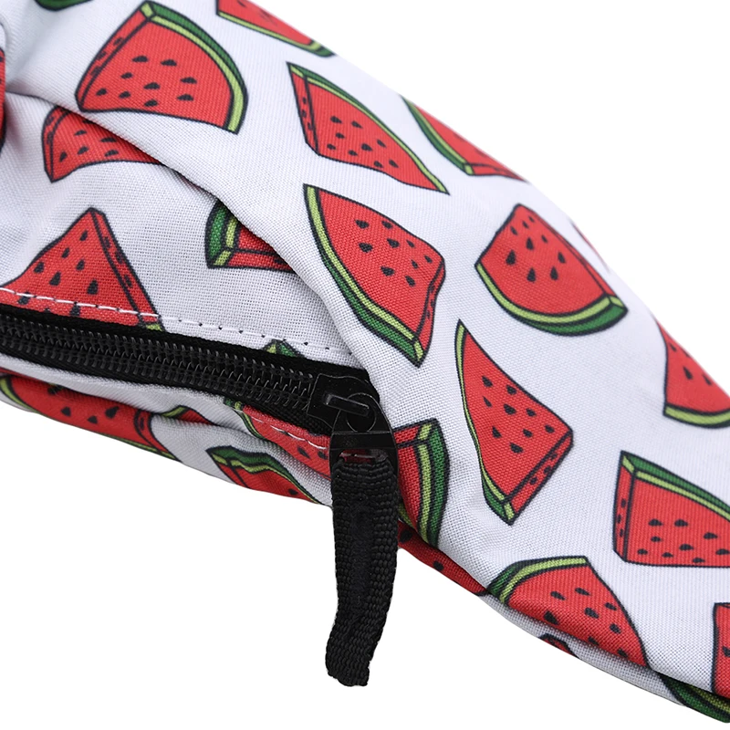 

LKEEP 3D Printed Waist Bags Pack Watermelon Pattern Adjustable Band for Outdoors Fanny Packs Hip Bag Waist Pouch Festival Bag