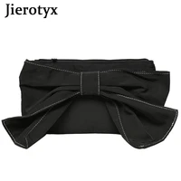 jierotyx 2021 sweet large bow knots women crossbody bags japanese style girls casual shoulder bags candy colors drop shipping
