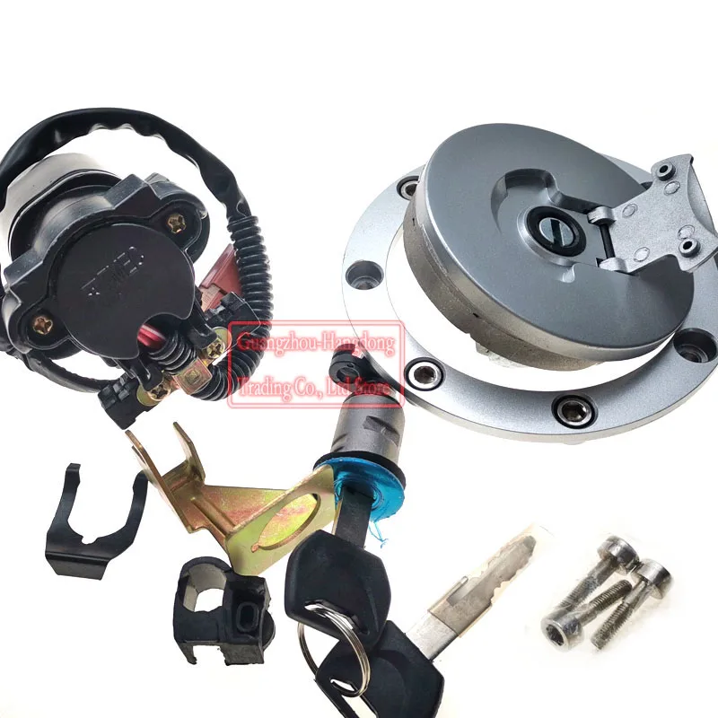 Переключатель зажигания мотоцикла газовая крышка топливного бака замка сиденья