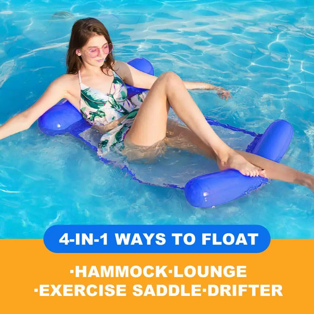 Новинка плавающий плавательный бассейн круг водный гамак откидное кресло