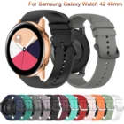 Ремешок для часов Samsung Galaxy Watch Active 2 40 мм 44 мм, спортивный браслет для наручных часов, часы samsung galaxy Watch 42 мм 46 мм