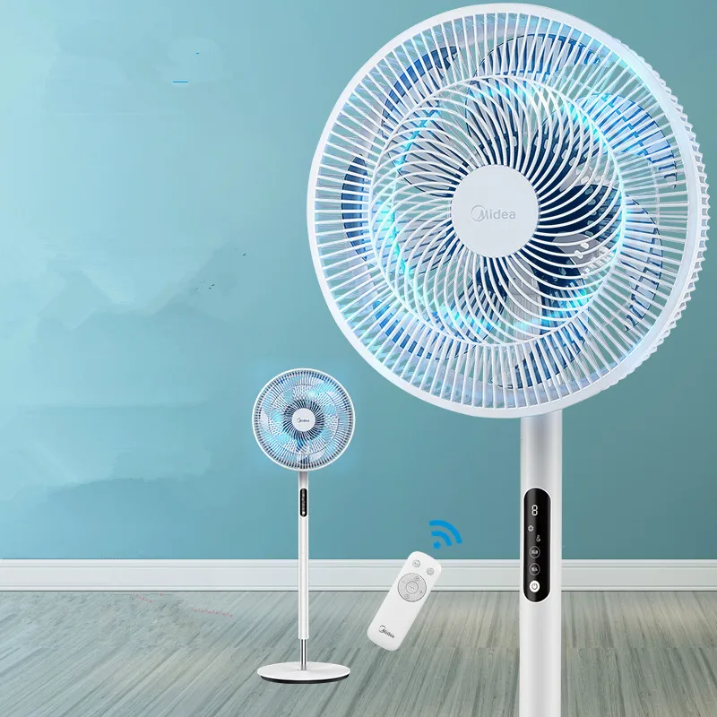 Напольный вентилятор Midea домашний Интеллектуальный с большим объемом воздуха и