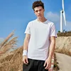Camp Pack of 3 Promoting Short Sleeve T-shirt Men Brand Clothing Summer Solid T shirt Male Casual Tees AKBTK01001 6