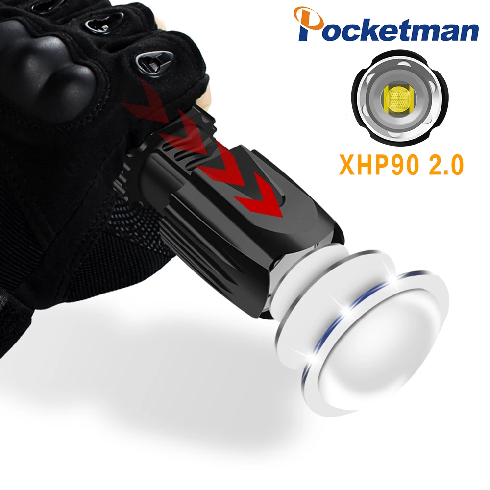 Светодиодный фонарь Level up XHP90 светодиодный светильник 2 0 новейший тактический