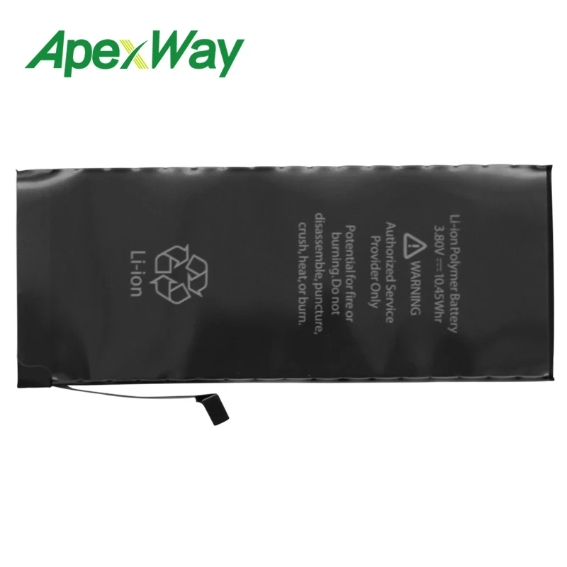 Apexway мобильный телефон аккумулятор для iPhone 6S Plus сменные батареи большой емкости