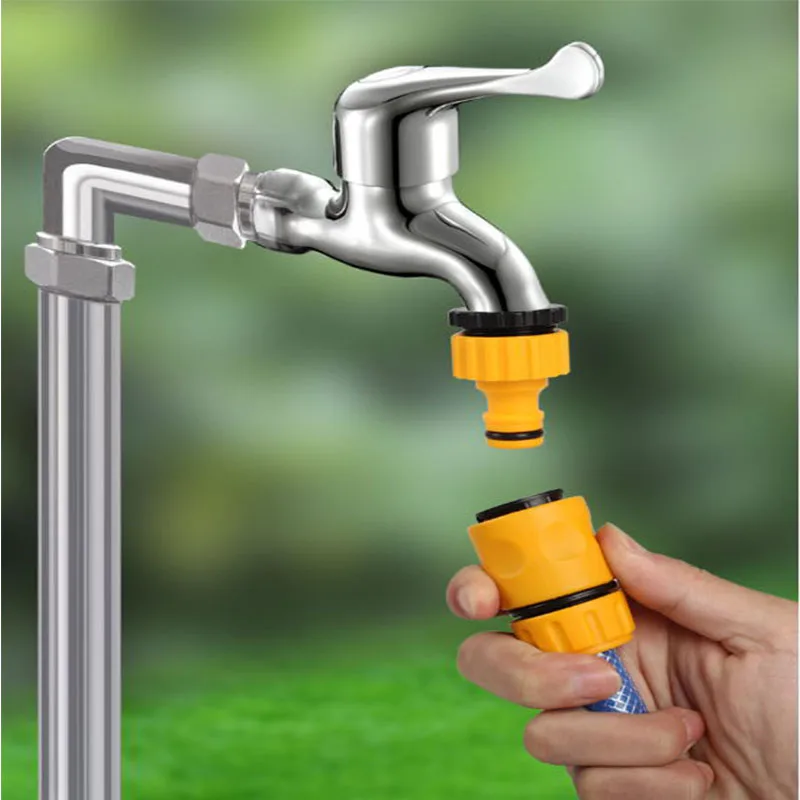 

Coupling Adapter Drip Tape Watering Irrigation Faucet Hose Connecter Car wash water pipe water connection water gun accessories